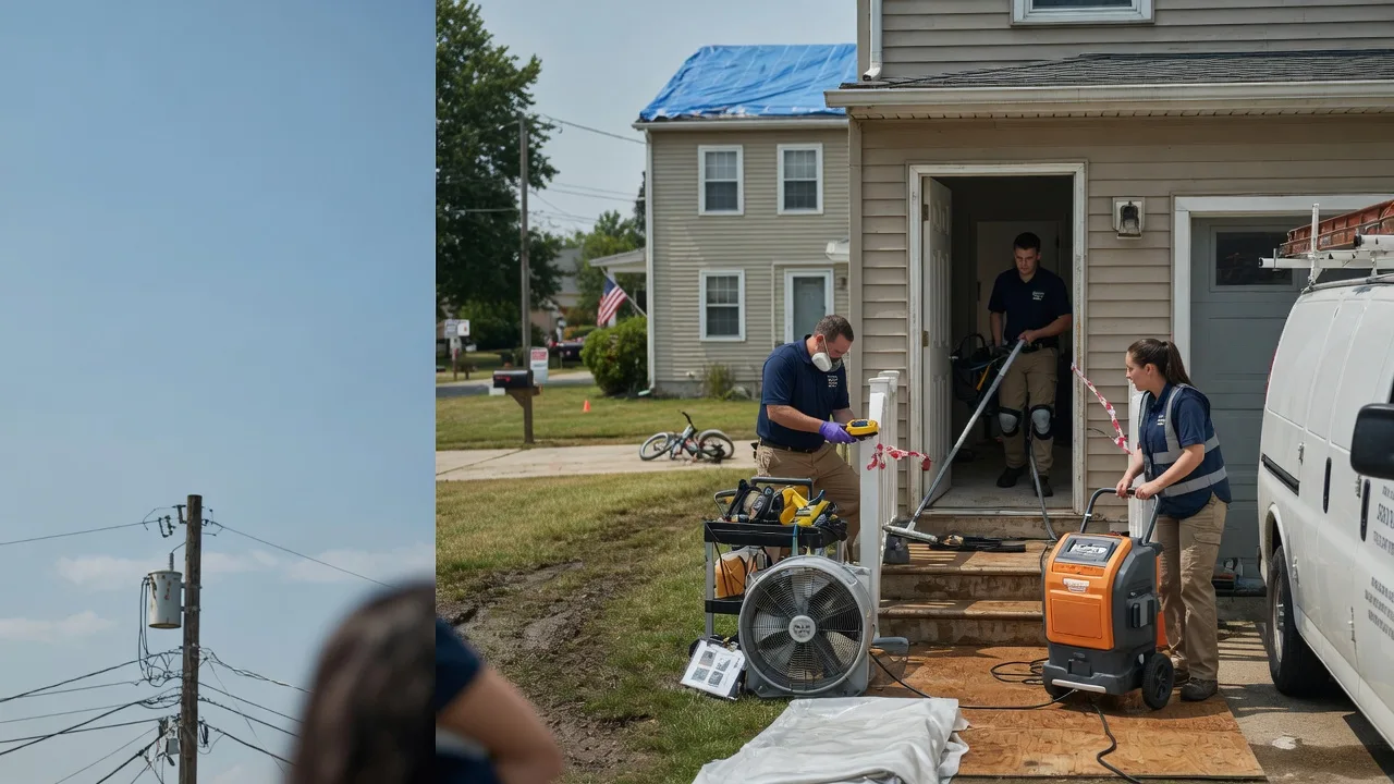 Water Damage Repair in Oelrichs, SD near me